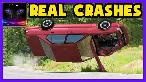 Beamng Drive Realistic Crashes Accidents Compilation Cinematic Cam