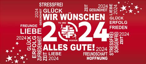 Frohes Neues Jahr 2024 Turngemeinde Voerde Von 1862 E V