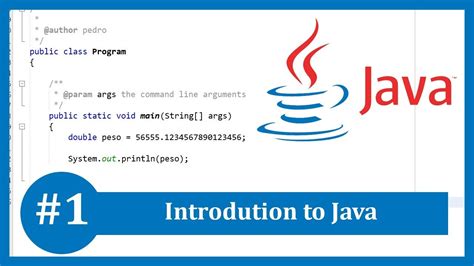 Learn Java Tutorial 1 Java Introduction Youtube