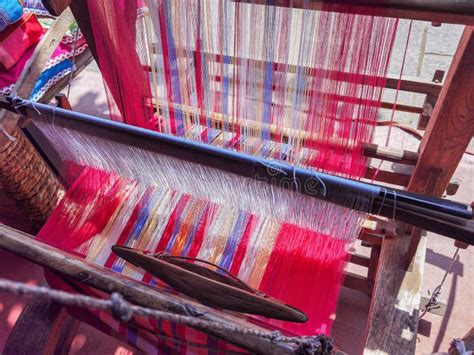 Primitive Loom Stock Photo Image Of Craft Design Weaving 8923214