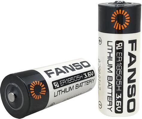 Amazon STEPMAX 2 Pack FANSO ER18505H ER18505 Lithium Battery 3 6V