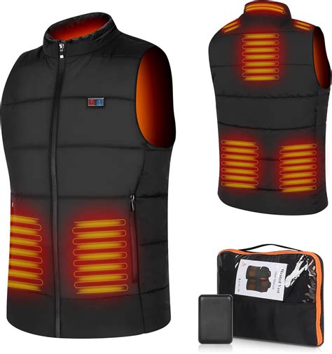 Amiable Heated Vest Heated Jacket With Battery Pack Included Heated