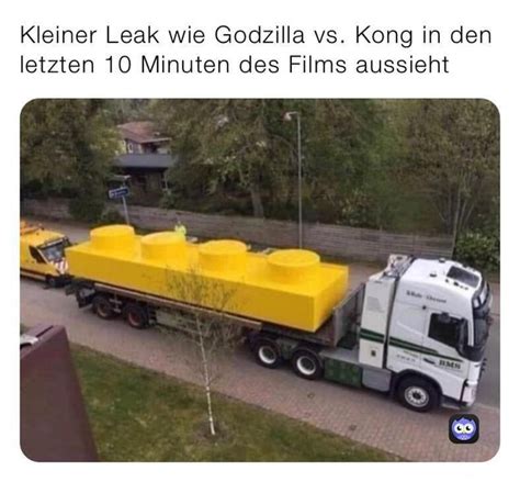 Kleiner Leak Wie Godzilla Vs Kong In Den Letzten Minuten Des Films