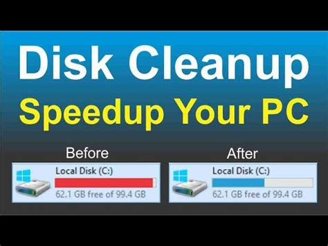 How To Clean Local Disk C Without Formatting Disk Cleanup Speedup