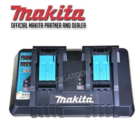 Makita DC18RD Lithium Ion Dual Port Rapid Optimum Charger 18V LXT