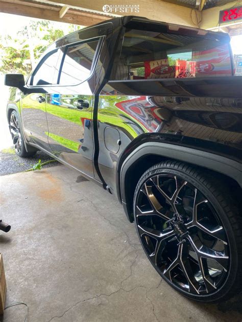 Gmc Sierra With X Strada Replicas Gm Snowflake Replica