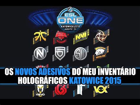 Comprei Adesivos Hologr Ficos De Katowice Que V O Valorizar Muito