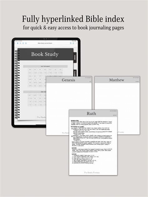 The Complete Digital Bible Study Journal Mens Bible Study Sermon Notes Bible Study Planner ...