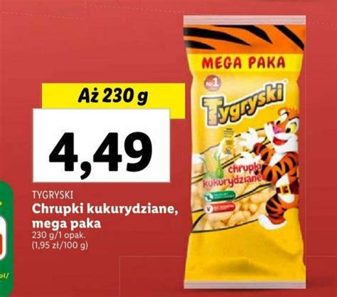 Promocja Chrupki Kukurydziane Mega Paka G W Lidl