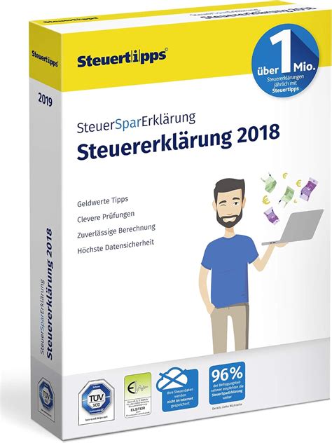 SteuerSparErklärung 2019 Schritt für Schritt Steuersoftware für