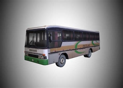 3D Model Bus Marcopolo Viaggio G4 800 VR AR Low Poly CGTrader