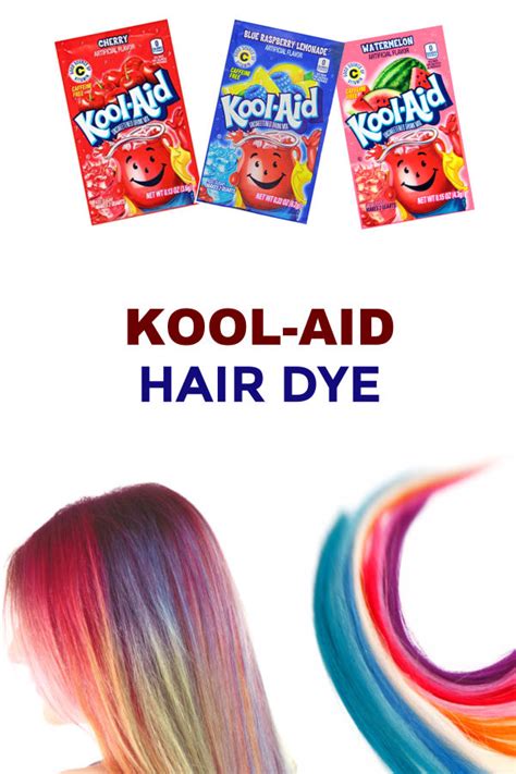 Kool Aid Hair Dye Color Chart