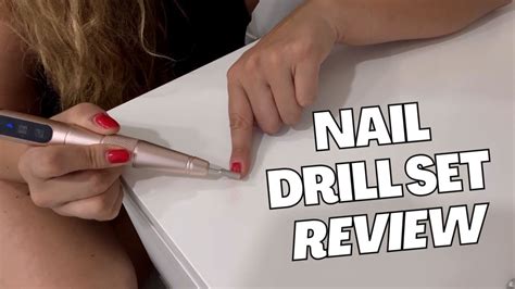 Ultimate Cordless Nail Drill Set Review Video Achieve Salon Perfect Nails Youtube