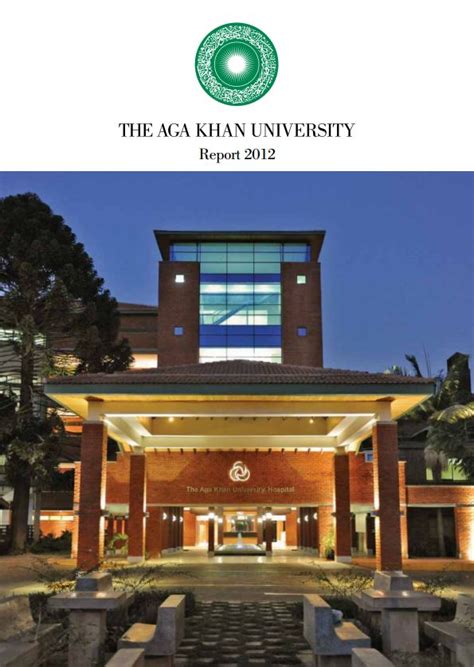 The Aga Khan University Report 2012 – Ismailimail