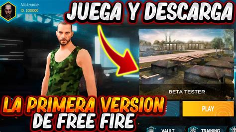 Como Jugar Y Descargar La Primera Version De Free Fire Regresa Al