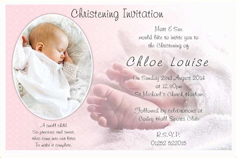 Baby Girl Baptism Invitation Free Templates Of Baptism Invitation ...