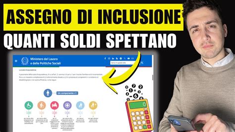 ASSEGNO DI INCLUSIONE Quanti SOLDI Ti SPETTANO Esempi E Tabella Con