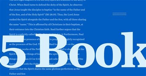 5 Best Books On The Holy Spirit A Doctor Of Theologys Picks