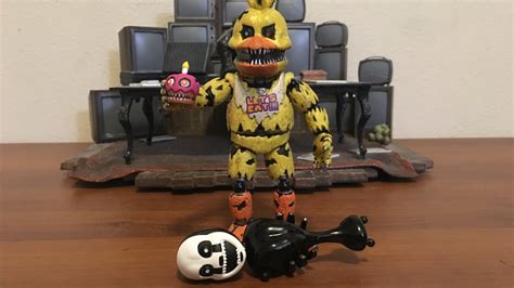 Fnaf Nightmare Chica Action Figure Series 2 Funko Youtube