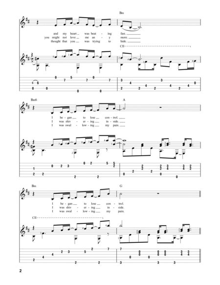 Jealous Guy By John Lennon Acoustic Guitar Digital Sheet Music