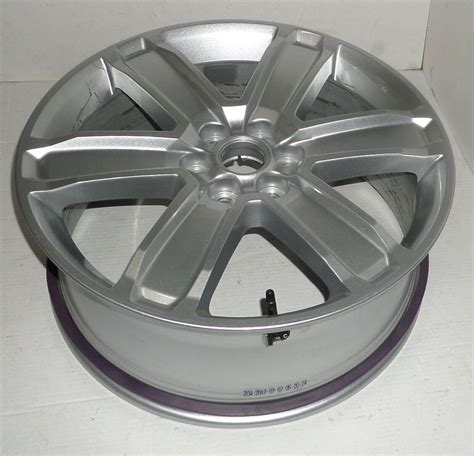 23413108 20 Inches Aluminum 6 Split Spoke Wheel Satin Graphite 17 21 Gmc Acadia Ebay