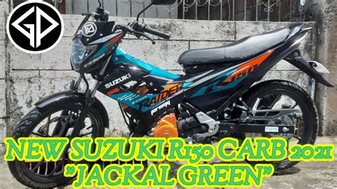 New Suzuki Raider 150 Carbjackal Green Edition 2021 Youtube