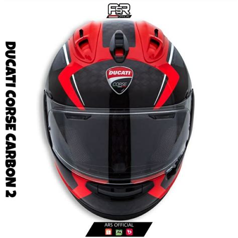 Helm Arai Rx V Rc Ducati Corse Carbon Lazada Indonesia