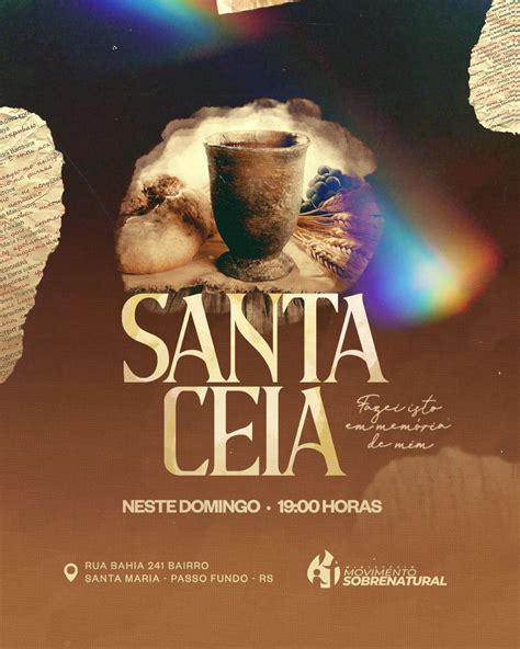 Culto De Santa Ceia Artofit