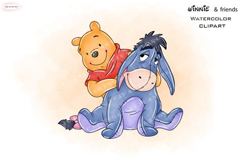 Buy Winnie the Pooh Clipart, Winnie the Pooh Clip Art, Pooh Clipart, Winnie the Pooh Png, Pooh ...