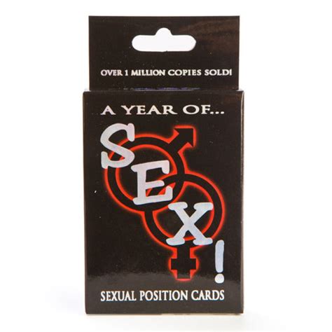 A Year Of Sex Sexual Position Card Game Naughty But Nice Capalaba