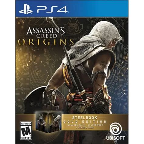 Assassin S Creed Origins Steel Book Gold Edition