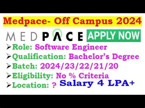 Medpace Is Hiring Batch No Criteria Required