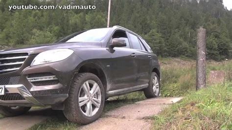 Mercedes Benz M Class Off Road Experience Youtube