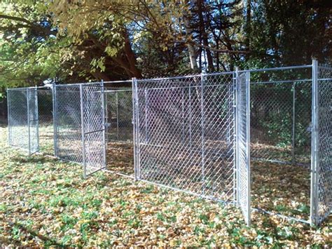 Chain Link Dog Runs Outdoor Dog Fences Dog Enclosures