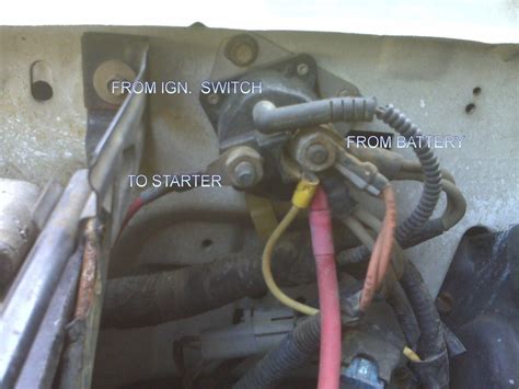 Ford F250 Starter Relay Location