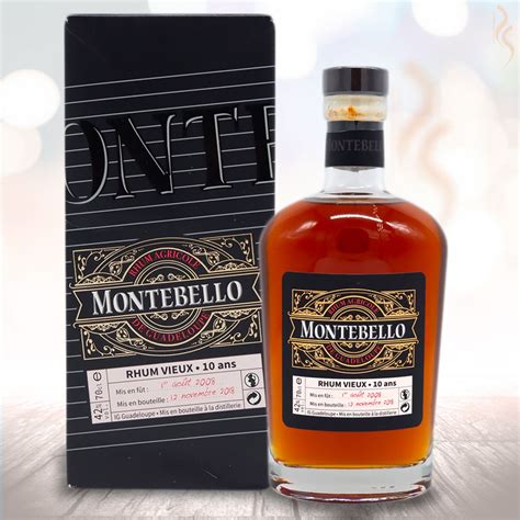 Montebello Cuvée Jack 10 ans Rhum Vieux Agricole