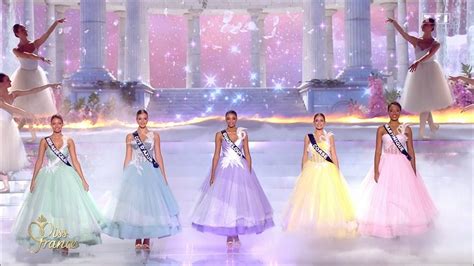 Election de Miss France 2025 Robe de soirée style Ballet pour les