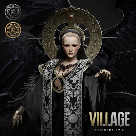 Alice Vescio Mother Miranda Fan Art Resident Evil Village