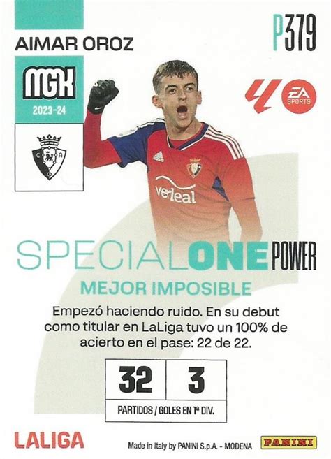 2023 24 Panini Megacracks LaLiga EA Sports Special One Power 379p