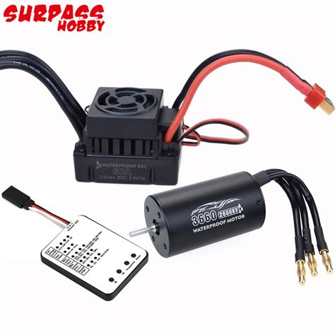 Surpass Hobby Waterproof Kv Kv Sensorless Brushless Motor