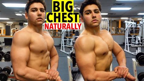 Heavy Chest Workout For A Big Chest Naturally Youtube