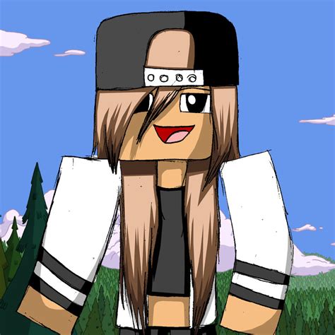 Fan Art Minecraft Cartoon By Pixelzxgenius On Deviantart