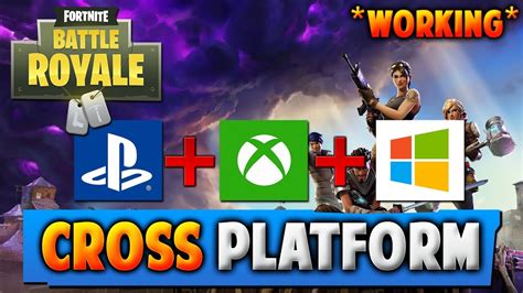 WORKING FORTNITE CROSS PLATFORM XBOX PS4 PC How To Play Fortnite