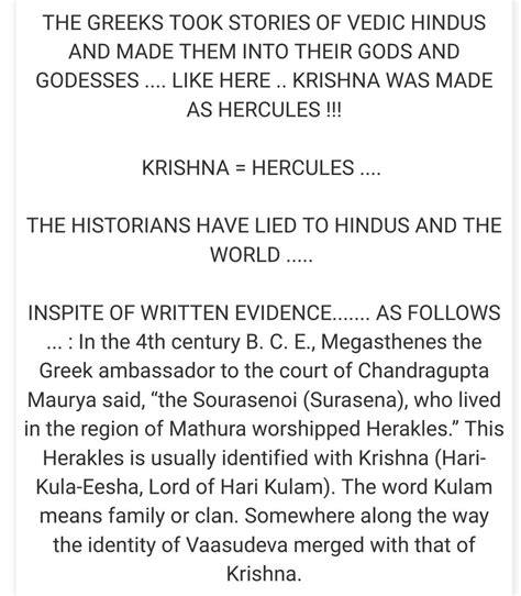 Is The Greek Hercules Indian Balrama The Symbolical And Historical