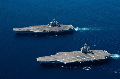 DVIDS Images USS Carl Vinson CVN 70 And USS Nimitz CVN 68