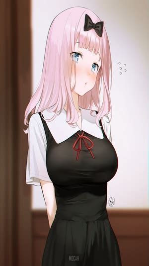 Kaguya Sama Love Is War Big Boobs Thighs Thick Thigh No Bra Anime