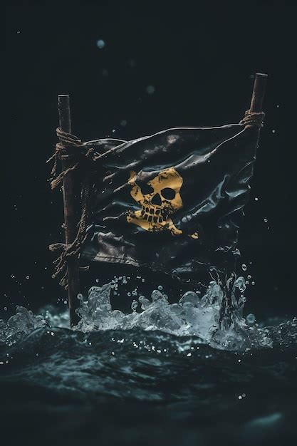 Premium Photo Old Pirate Flag