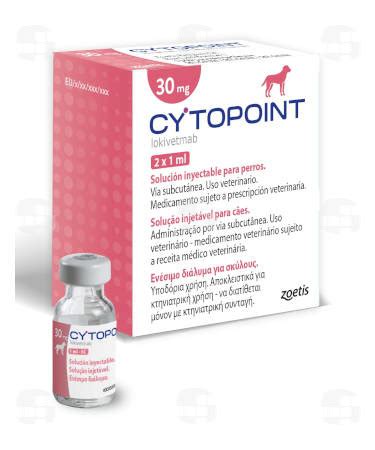 CYTOPOINT 30 MG 2 X 1 ML Comercial Samaniego Servicios Veterinarios