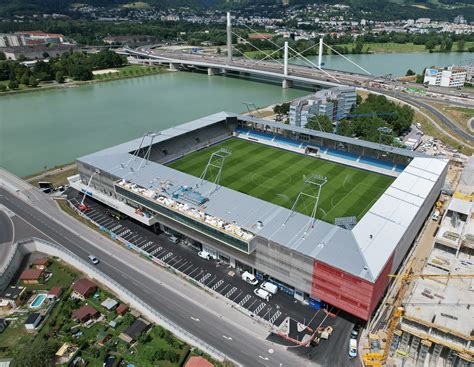 Blau Weiß Linz eröffnet neues Donaupark Stadion Life Radio