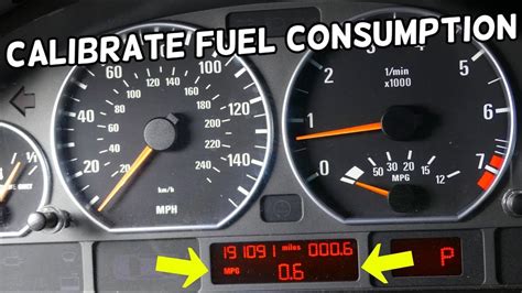 How To Calibrate Fuel Consumption Bmw E46 E39 E60 E53 X3 X5 Z3 Z4 E83 E85 E90 Youtube